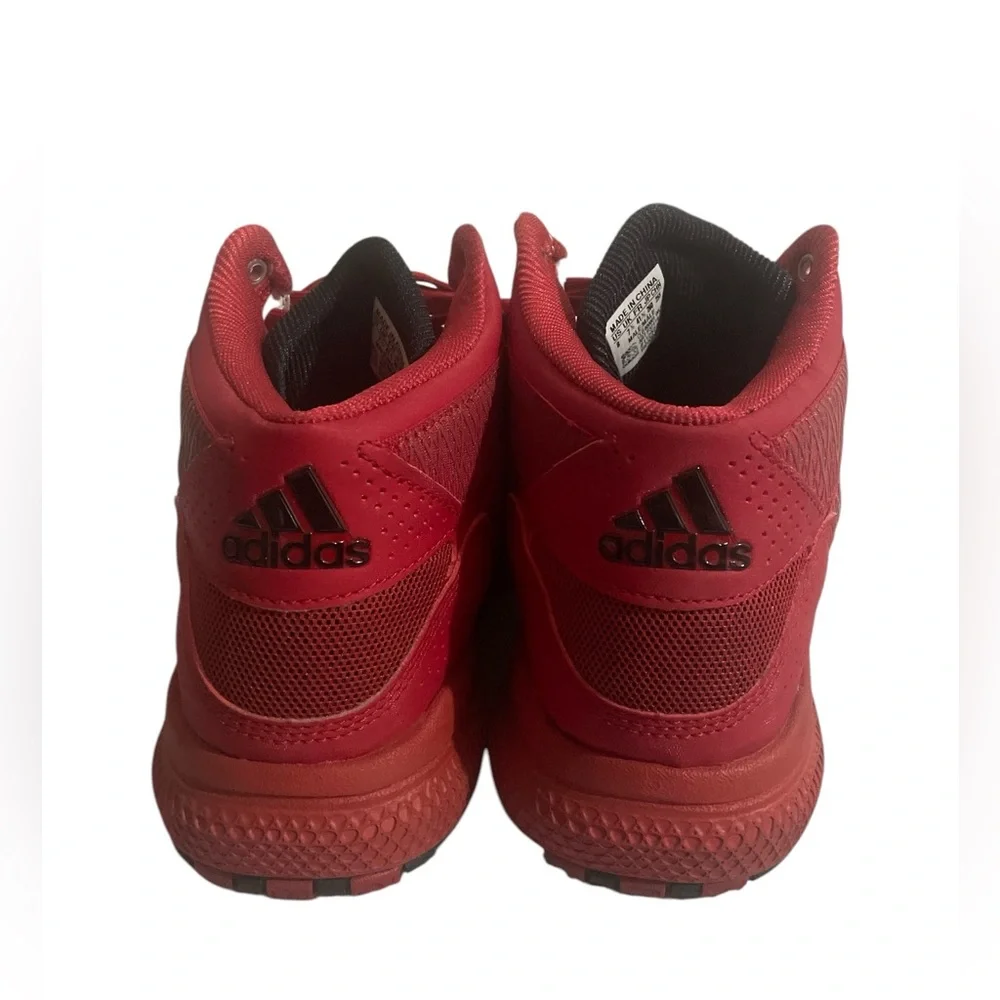 Adidas Red Sneakers with Black Details Women 8